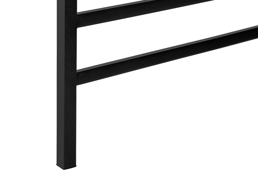 40" Taupe And Black Metal Coffee Table HomeRoots