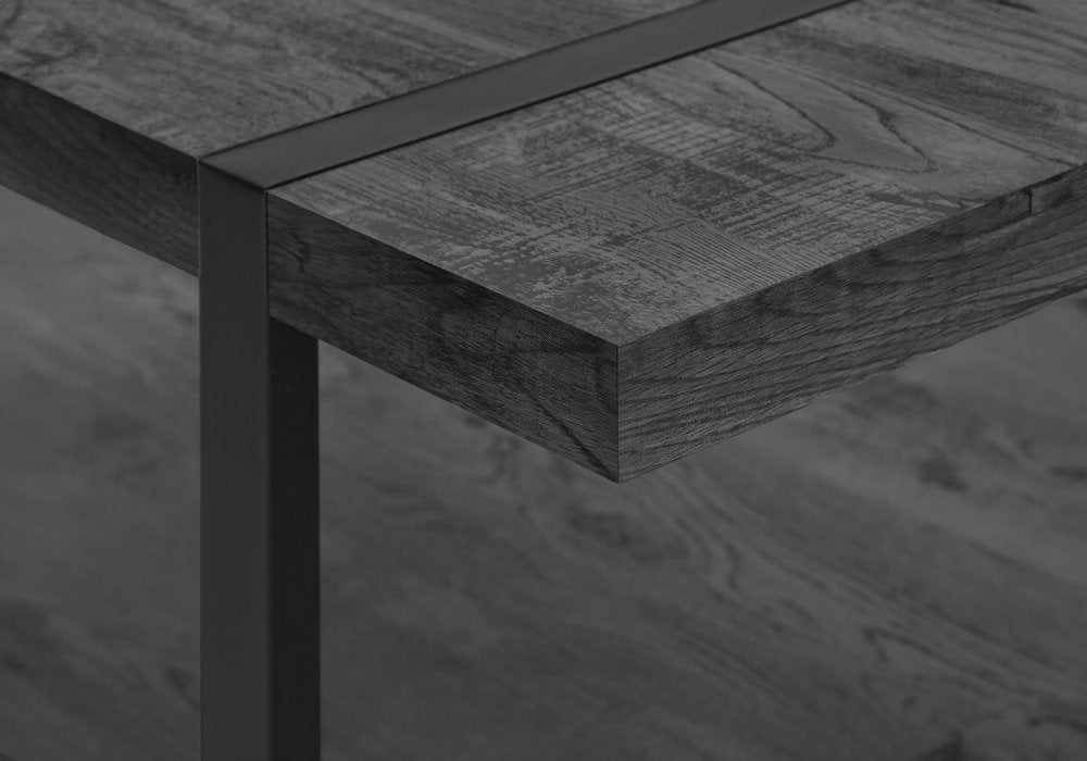 47" Black Coffee Table With Shelf HomeRoots