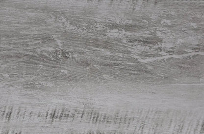 Set Of Three 42" Gray Rectangular Coffee Table With Three Shelves HomeRoots