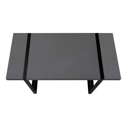 49" Gray and Black Computer Desk HomeRoots
