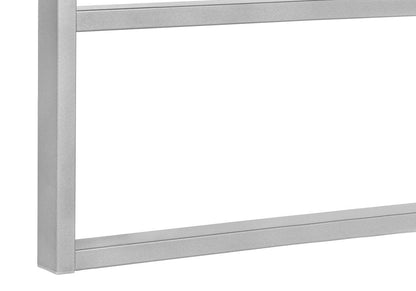 49" White and Gray Computer Desk HomeRoots