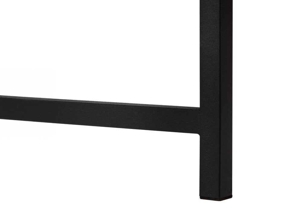 58" Espresso and Black L Shape Computer Desk HomeRoots
