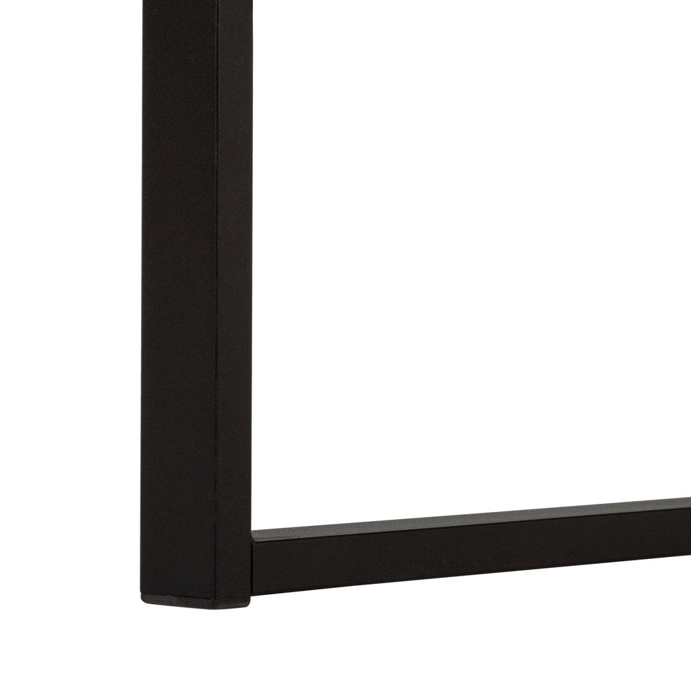 71" Brown and Black L Shape Computer Desk With Three Drawers HomeRoots