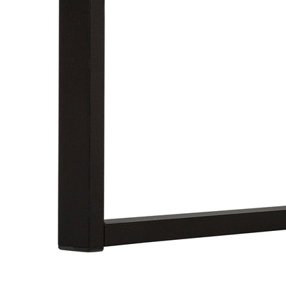 71" Brown and Black L Shape Computer Desk With Three Drawers HomeRoots