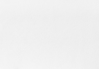 White Faux Leather Upholstered Arched Queen Headboard With Nail Head Trim HomeRoots