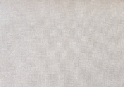 Beige Linen Blend Upholstered Arched Full Headboard With Nail Head Trim HomeRoots