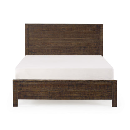 Espresso Solid Wood Twin Bed Frame