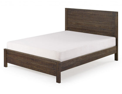 Espresso Solid Wood Twin Bed Frame HomeRoots