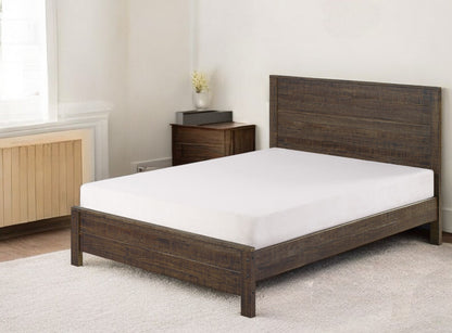 Espresso Solid Wood Twin Bed Frame