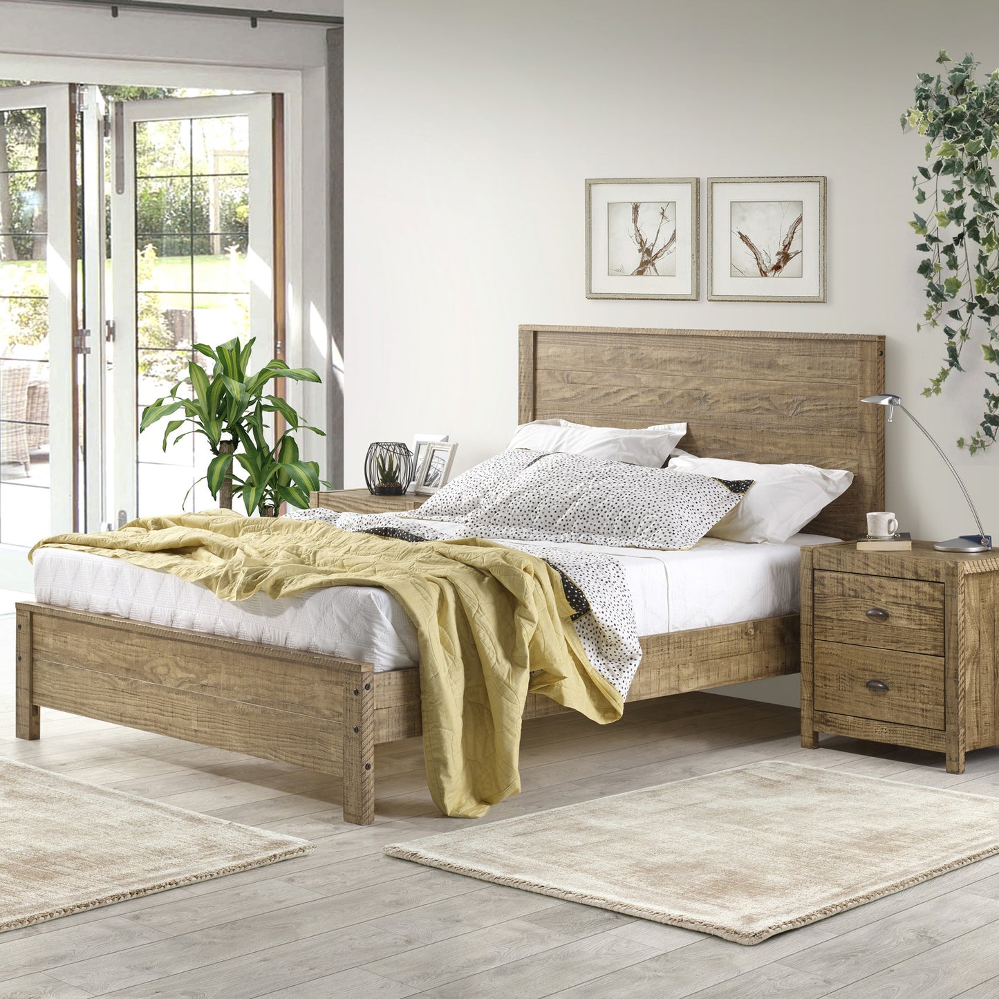 Espresso Solid Wood Twin Bed Frame