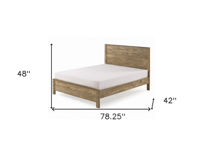 Espresso Solid Wood Twin Bed Frame