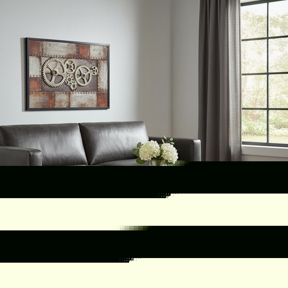 47" Natural and Gray Metal Sled Coffee Table With Shelf HomeRoots