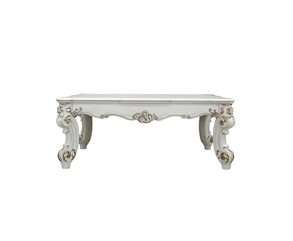 53" Pearl Wood Coffee Table HomeRoots