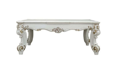 53" Pearl Wood Coffee Table HomeRoots