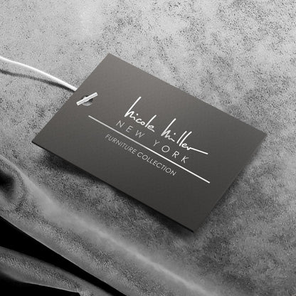 33" Silver Faux Leather Tufted Octagonal Cocktail Ottoman HomeRoots