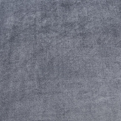 30" Gray Velvet And Silver Storage HomeRoots