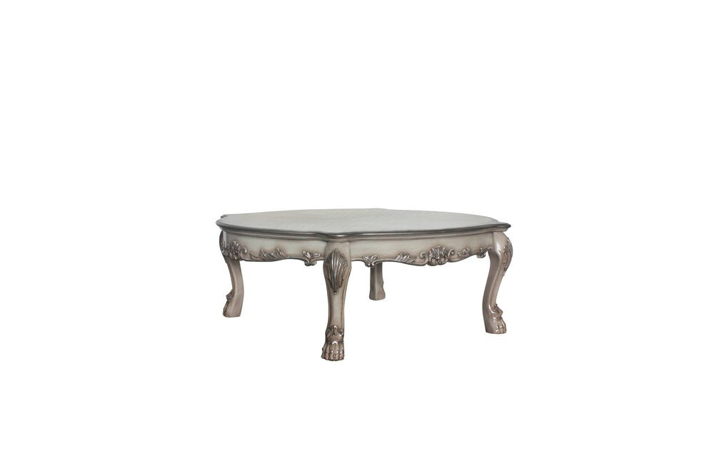 54" Bone Wood Coffee Table HomeRoots