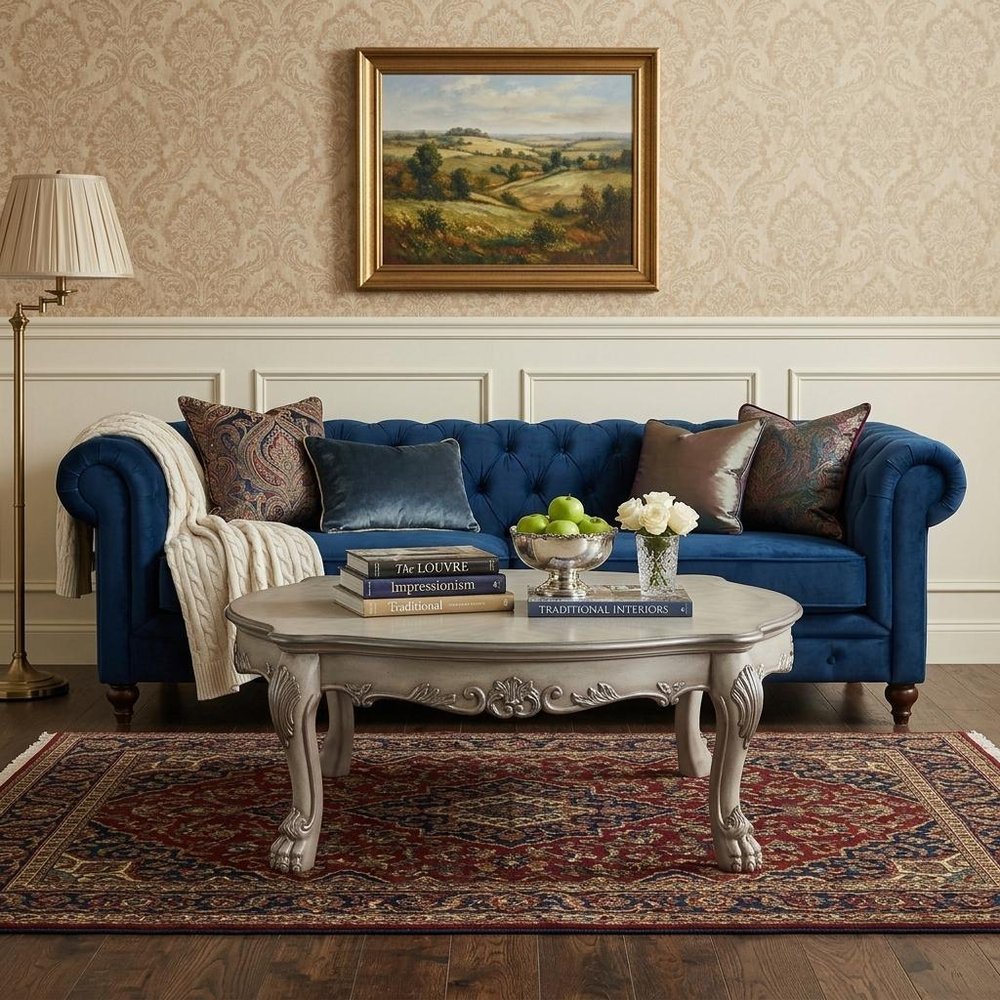 54" Bone Wood Coffee Table HomeRoots