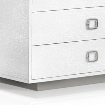 63" White Solid And Manufactured Wood Six Drawer Dresser HomeRoots