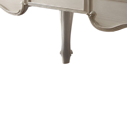 72" White Wood Executive Desk With Three Drawers HomeRoots