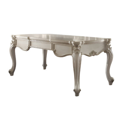 72" White Wood Executive Desk With Three Drawers HomeRoots