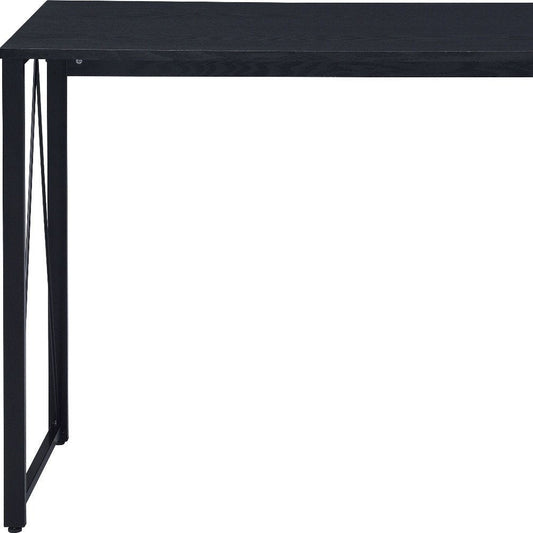 47" Black Writing Desk HomeRoots