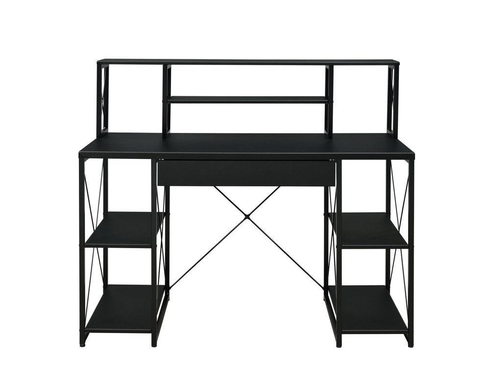 47" Black Computer Desk HomeRoots