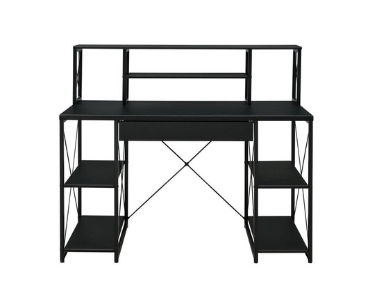 47" Black Computer Desk HomeRoots