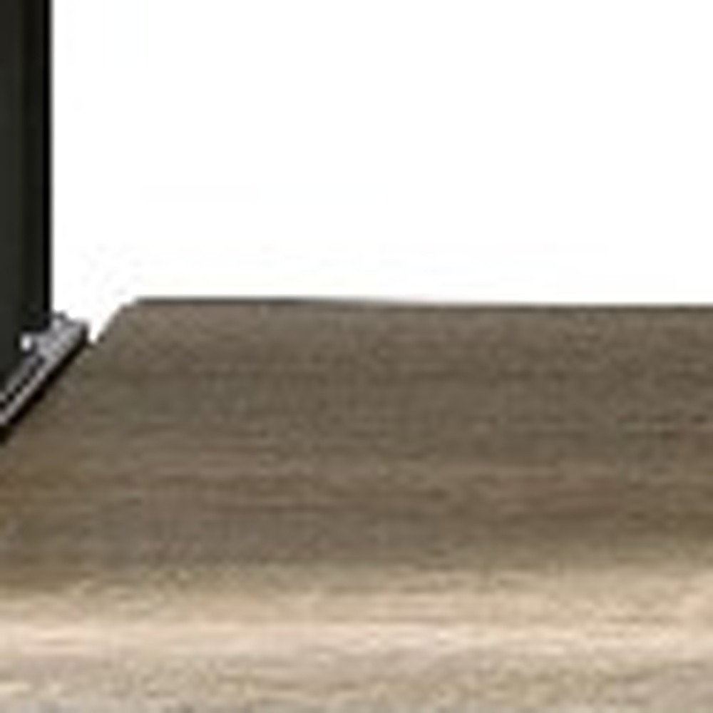 71" Natural and Black Music Recording Studio Desk HomeRoots