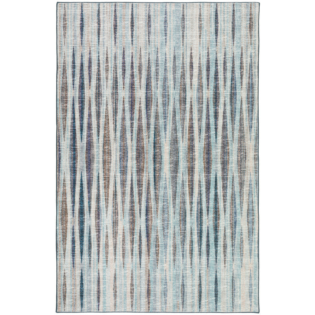 10' X 14' Blue Ombre Tufted Handmade Area Rug