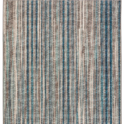 3' X 5' Brown Ombre Tufted Handmade Area Rug