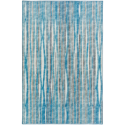 10' X 14' Blue Ombre Tufted Handmade Area Rug