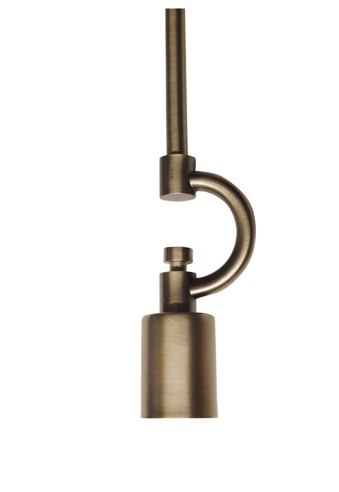 Brass Bulb Metal Chandelier — view 1