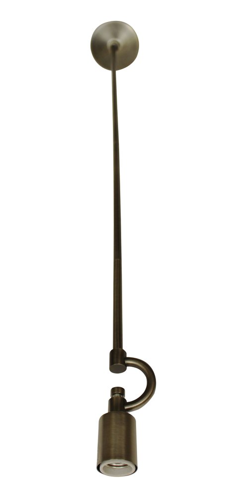 Brass Bulb Metal Chandelier — view 2