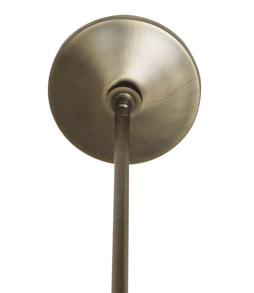 Brass Bulb Metal Chandelier — view 3