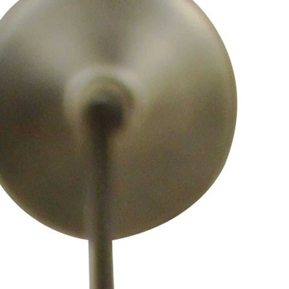 Brass Bulb Metal Chandelier — view 4
