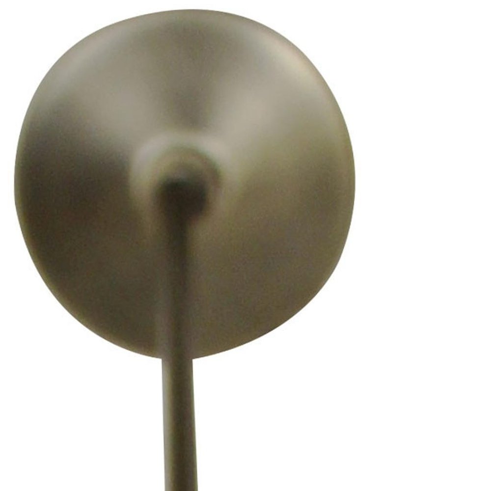 Brass Bulb Metal Chandelier — view 6