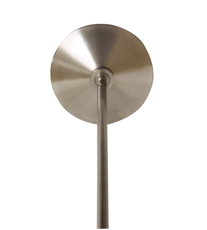 Nickel Bulb Metal Chandelier