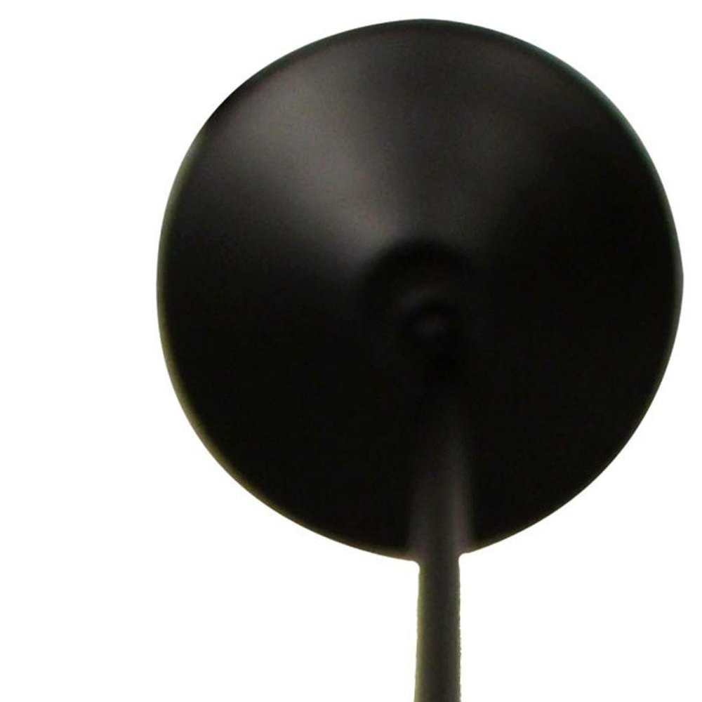 Black Bulb Metal Chandelier — view 6