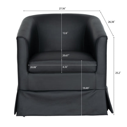 27.36" Wide Swivel Chair - FurniFindUSA