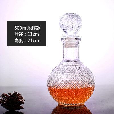 250ml 500ml 1000ml Glass Crystal Red Wine Decanter Wine Bottle Decanter - FurniFindUSA