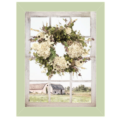 Pleasant View Light Green Framed Print Wall Art HomeRoots