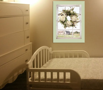 Pleasant View Light Green Framed Print Wall Art HomeRoots