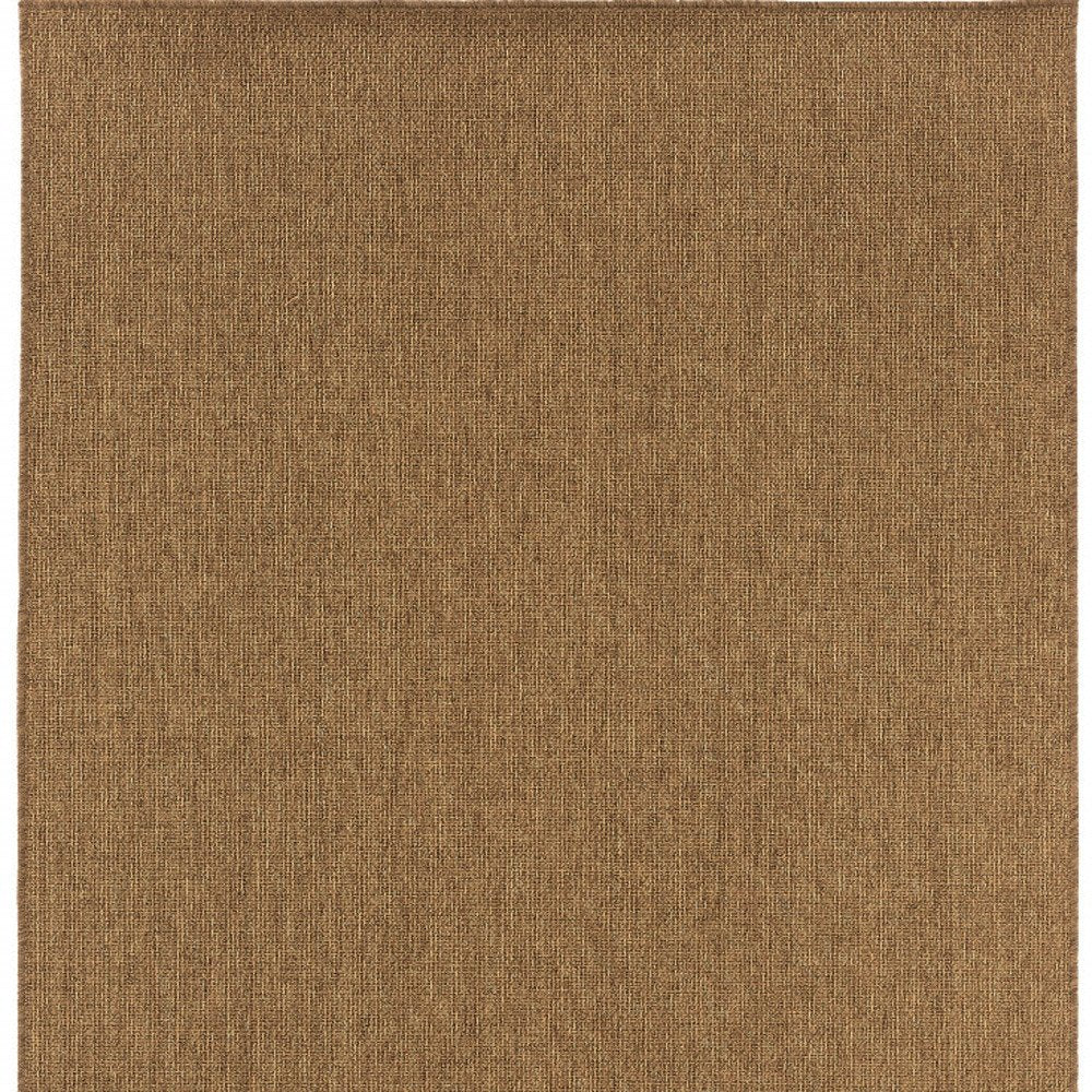 9' X 13' Tan Indoor Outdoor Area Rug — view 6