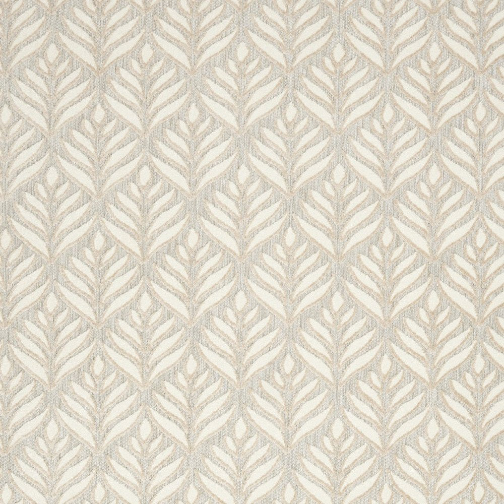 8' X 11' Ivory and Gray Floral Non Skid Indoor Outdoor Area Rug HomeRoots