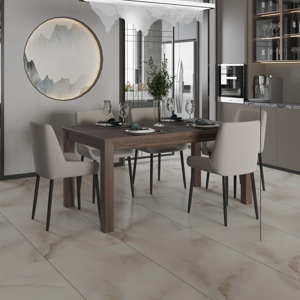 35" Espresso Solid Wood Dining Table HomeRoots