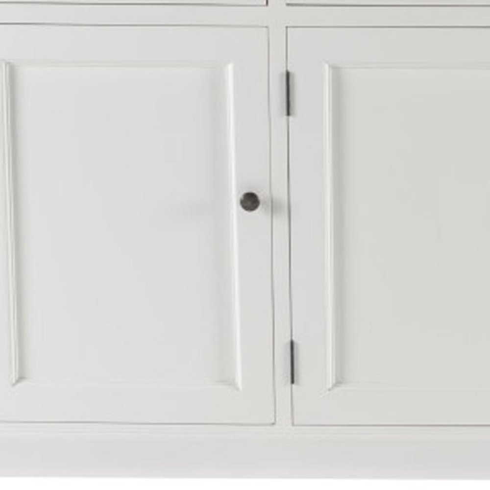 82" White Solid Wood Buffet Table HomeRoots