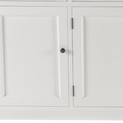 82" White Solid Wood Buffet Table HomeRoots