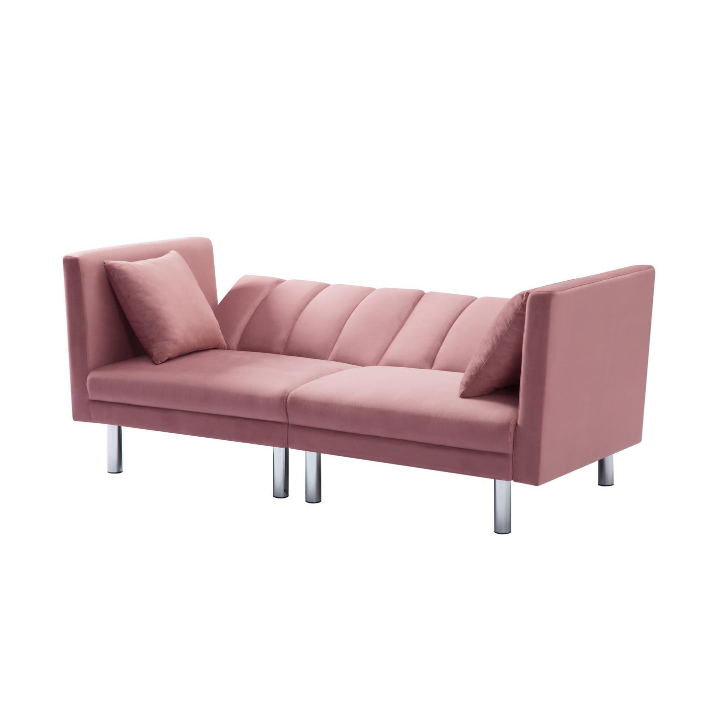 70.8” Futon Sofa bed（metal legs） - FurniFindUSA