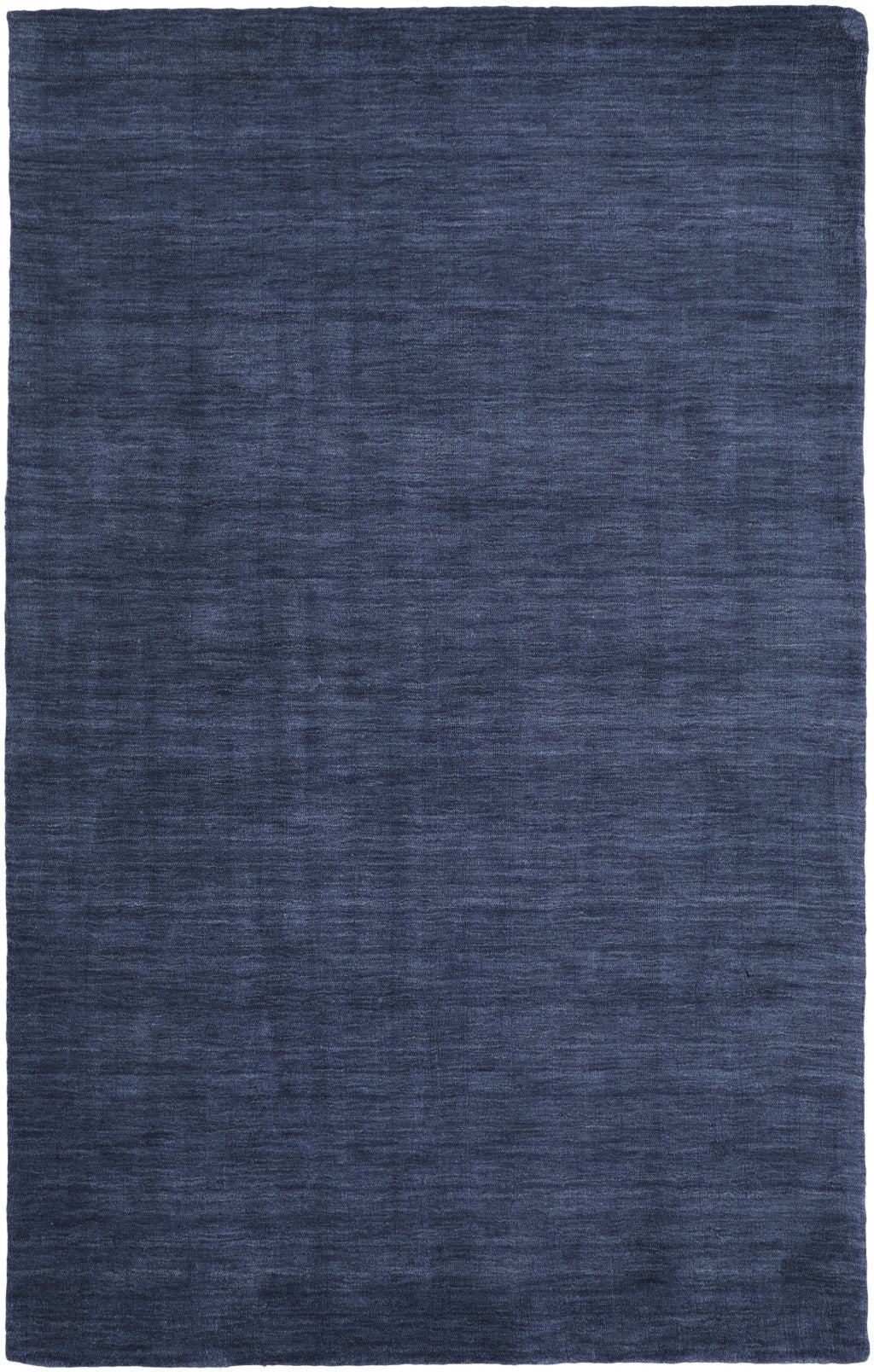 10' X 13' Blue Wool Hand Woven Area Rug - 24.0" (L) x 35.5" (W) x 1.0" (H)